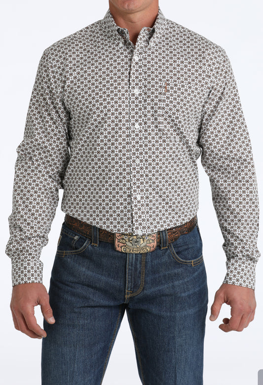 Shirts Men’s Cinch Modern Fit Geo Print MTW1347113