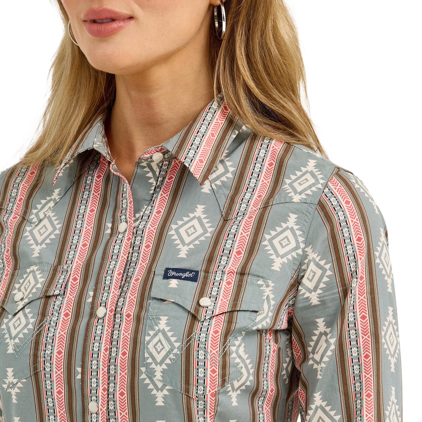 Shirts Women’s Wrangler Retro  Long Sleeve Snap 112367279