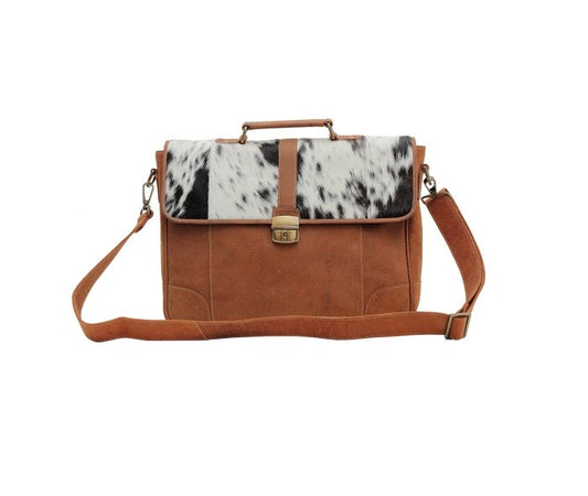 Purses Myra Bag Barn Leather and Hair on Bag S-6554