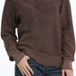 Outerwear Women’s Cinch Quarter Zip Sweater MAK9911001