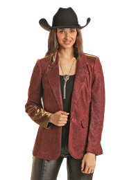 Outerwear Women’s Rock&Roll Iridescent Blazer BW92T03608