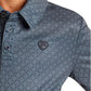 Shirts Boys Rock and Roll Navy Geo Printed Polo BB51T05994
