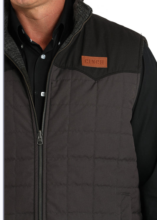 Outerwear Men’s Cinch Vest Charcoal Reversible MWV1911001