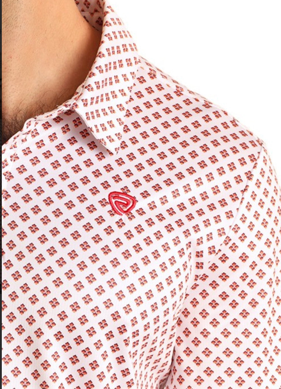 Shirts Men’s Rock&Roll Geo Print Polo  BM51T060003
