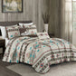 Bedding Blankets Pillows Roan 4PC Twin