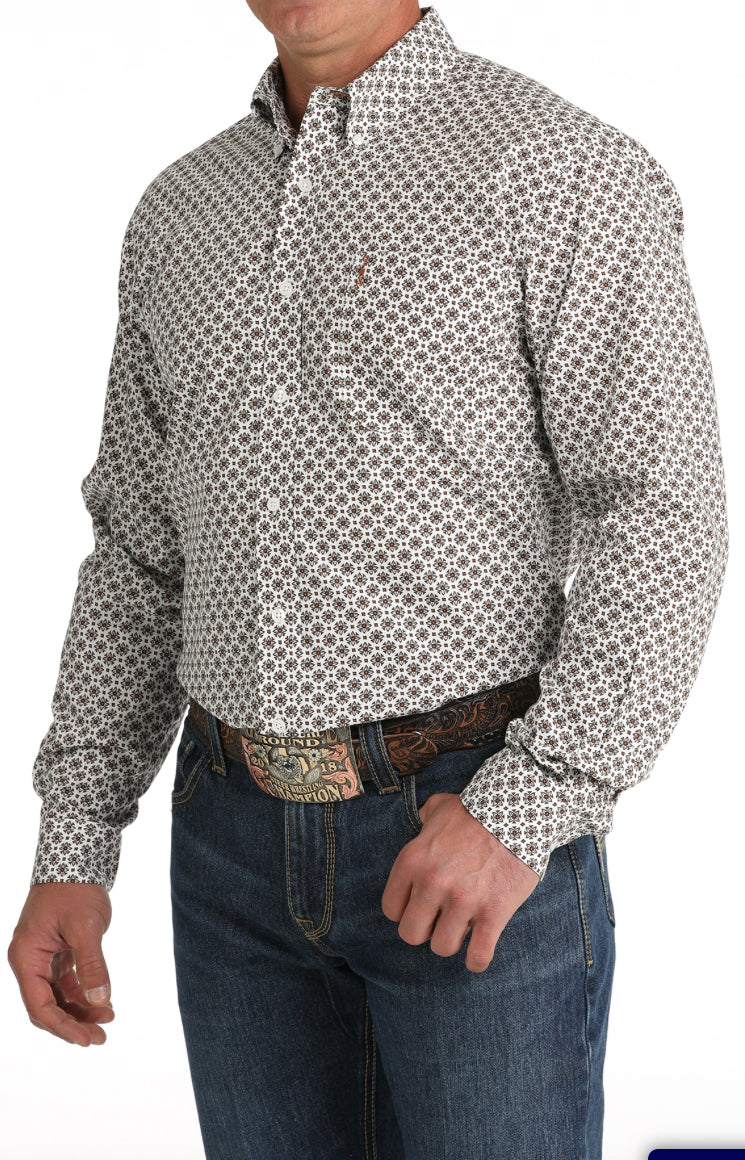 Shirts Men’s Cinch Modern Fit Geo Print MTW1347113