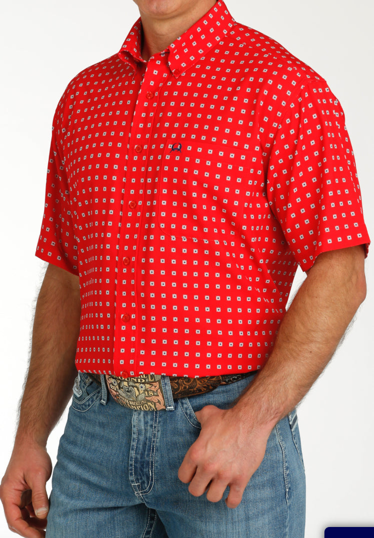 Shirts Mens Short Sleeve Cinch MTW1704139