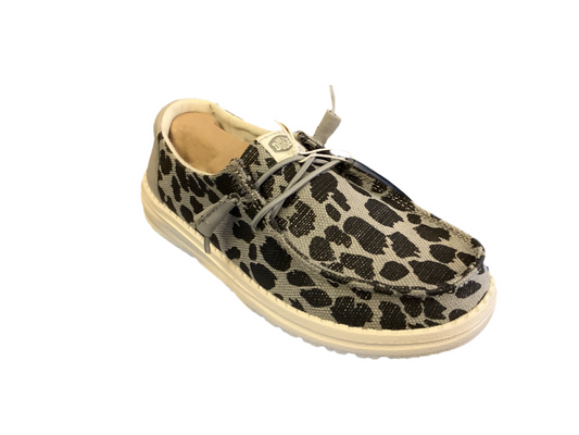 Shoes Women’s Hey Dude Wendy Leopard Sparkle 41305–097