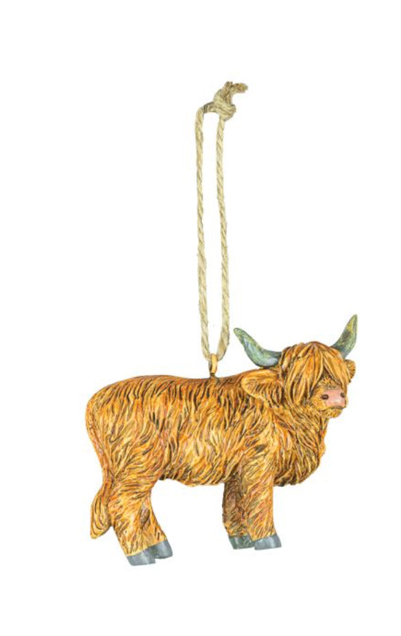 Christmas Ornament Highland Cows 14406