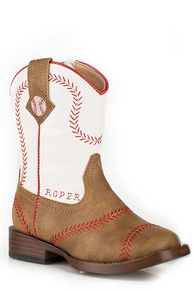 Boots Kids Roper Fashion Boot Baseball  09-018-1902-0083, 09-017-1902-0083, 09-016-1902-0083