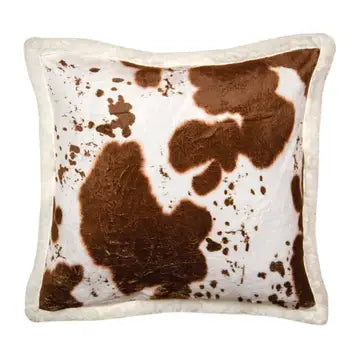 Bedding Blankets Pillows Plush Cowhide Print Pillow JP880-P
