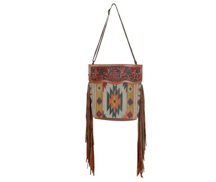 Purses Myra Bag Tingle Wingle Hand-Tooled Bag S-3368