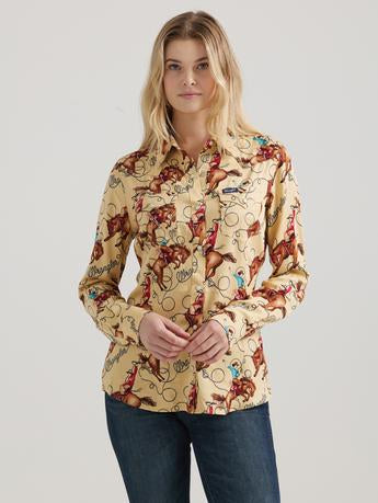 Shirts Women’s Wrangler Retro Pearl Snap 112356642