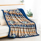 Bedding Blankets Pillows Stella Aztec Sherpa Line Throw Large 2023