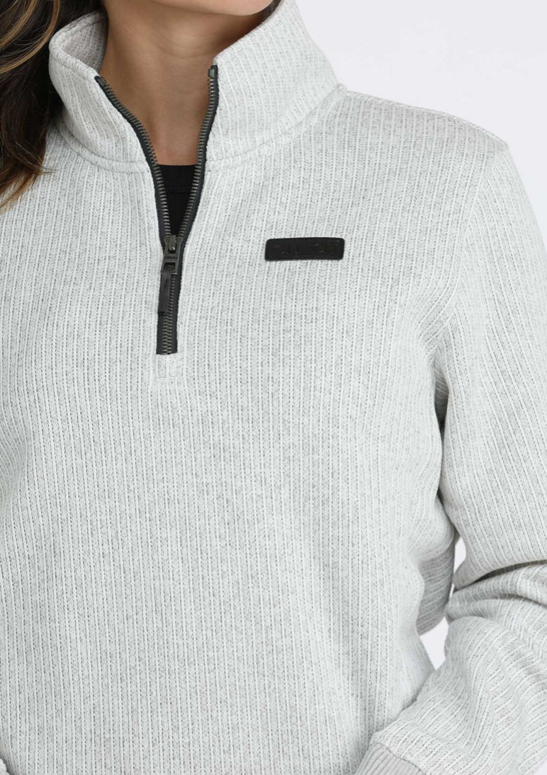 Women’s 1/4 Zip Pullover Sweater MAK9822003 Outerwear