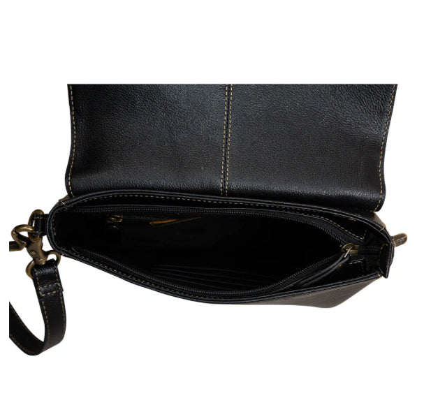 Purses Myra Bag Rio Swoop Bottom Hand-Tooled Bag S-7509