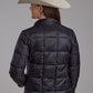 Outerwear Women’s Roper Black Crushable Parachute Jacket 03-098-0693-6003