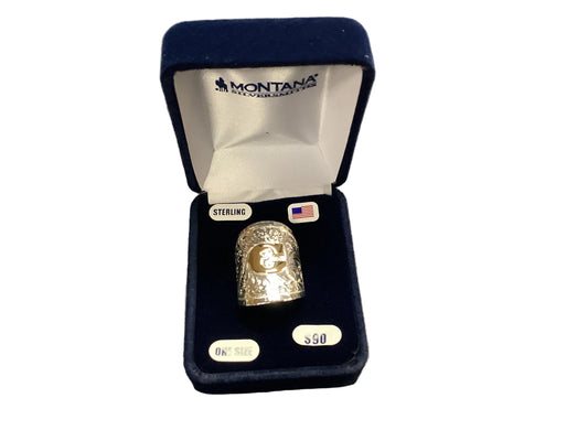 Jewelry Montana Silversmiths Initial Ring RG155LTR