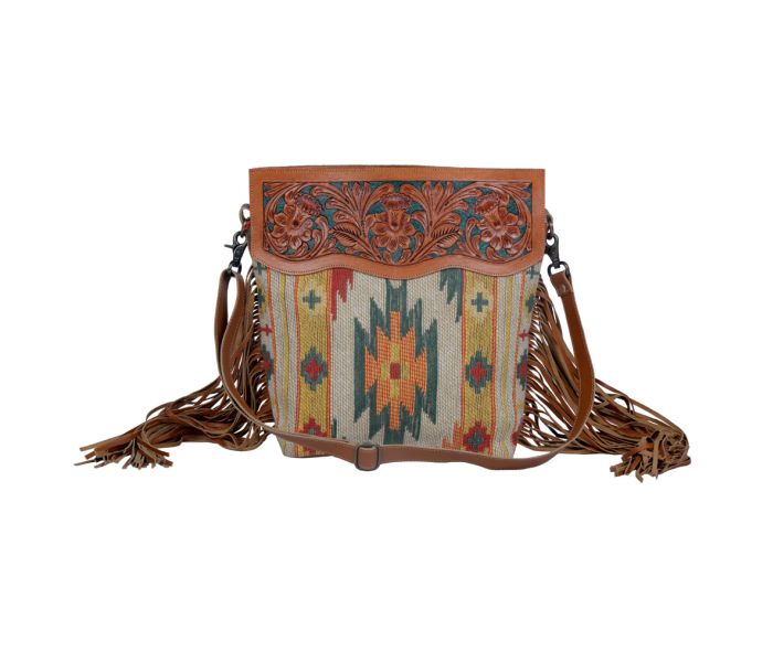 Purses Myra Bag Tingle Wingle Hand-Tooled Bag S-3368
