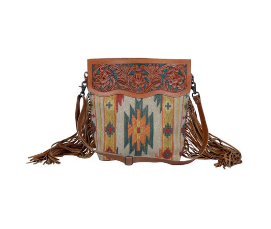Purses Myra Bag Tingle Wingle Hand-Tooled Bag S-3368