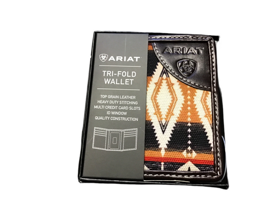 Accessories Ariat Wallet Tri Fold A35996