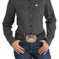 Shirts Women’s Cinch Long Sleeve Button Geo MSW9164228