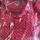 Shirts Men’s Cinch Long Sleeve Button Pink Print MTW1106046
