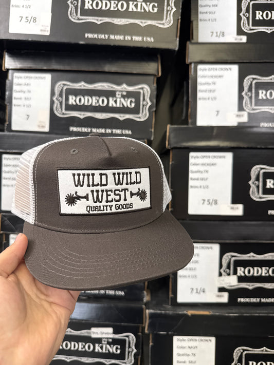 Ball Caps Wild Wild West Black Brown  Spur