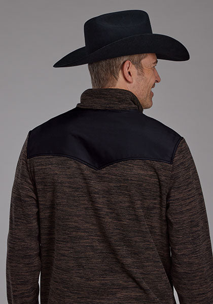 Outerwear Men’s Roper Quarter Zip Micro Fleece 03-097-0692-6171