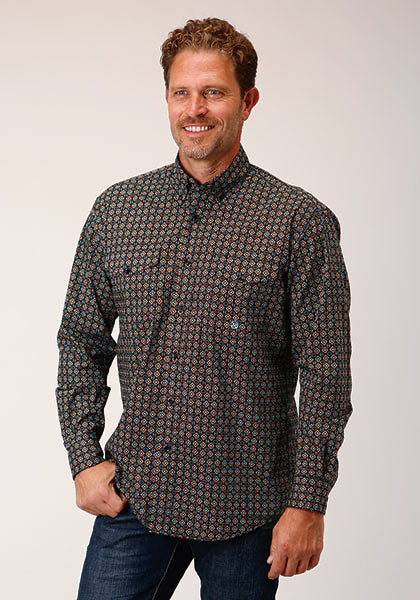 Shirt Men’s Roper Long Sleeve Amarillo 03-001-0325-6015