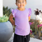 Shirts Girls Ruffle Sleeve Top