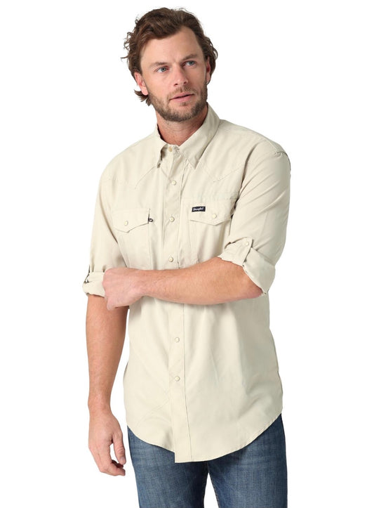 Shirt Men’s Wrangler Western Performance Solid 112323768