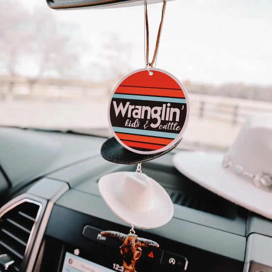 Air Fresheners Wrangling Kids & Cattle