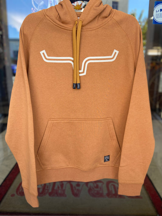 Outerwear Mens Kimes Sweatshirt Outlier Hood Brown