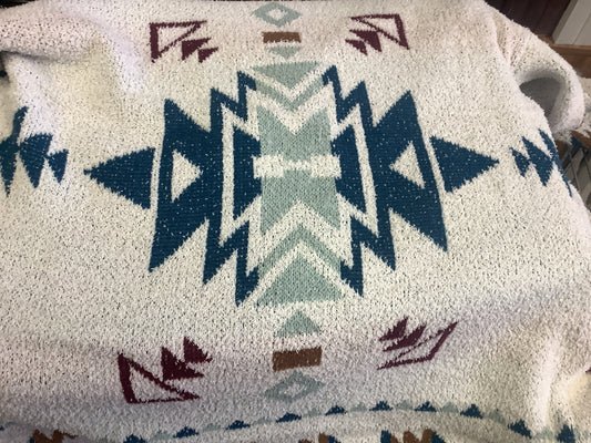 Outerwear Women’s Cardigan Aztec Print XHP34-ASIS