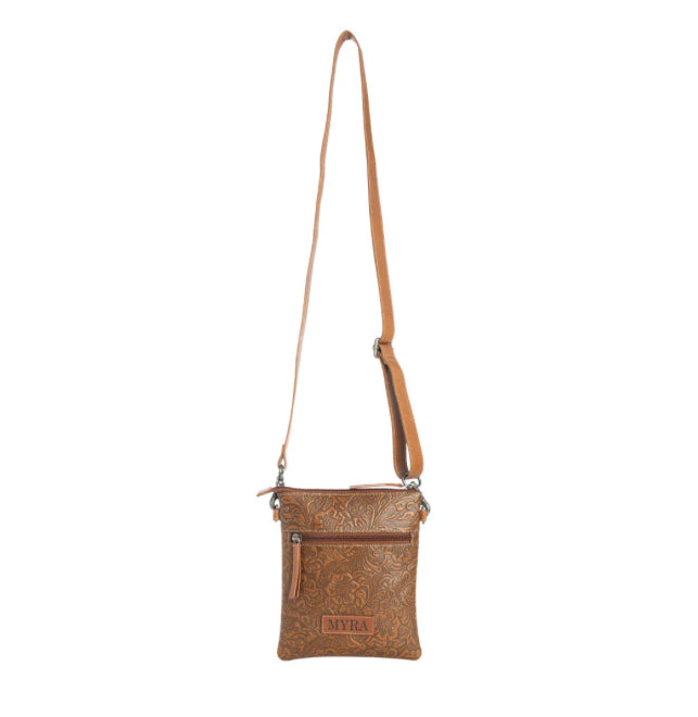 Purses Myra Bag Wonder Trial Shoulder Bag in Caramel S-11414
