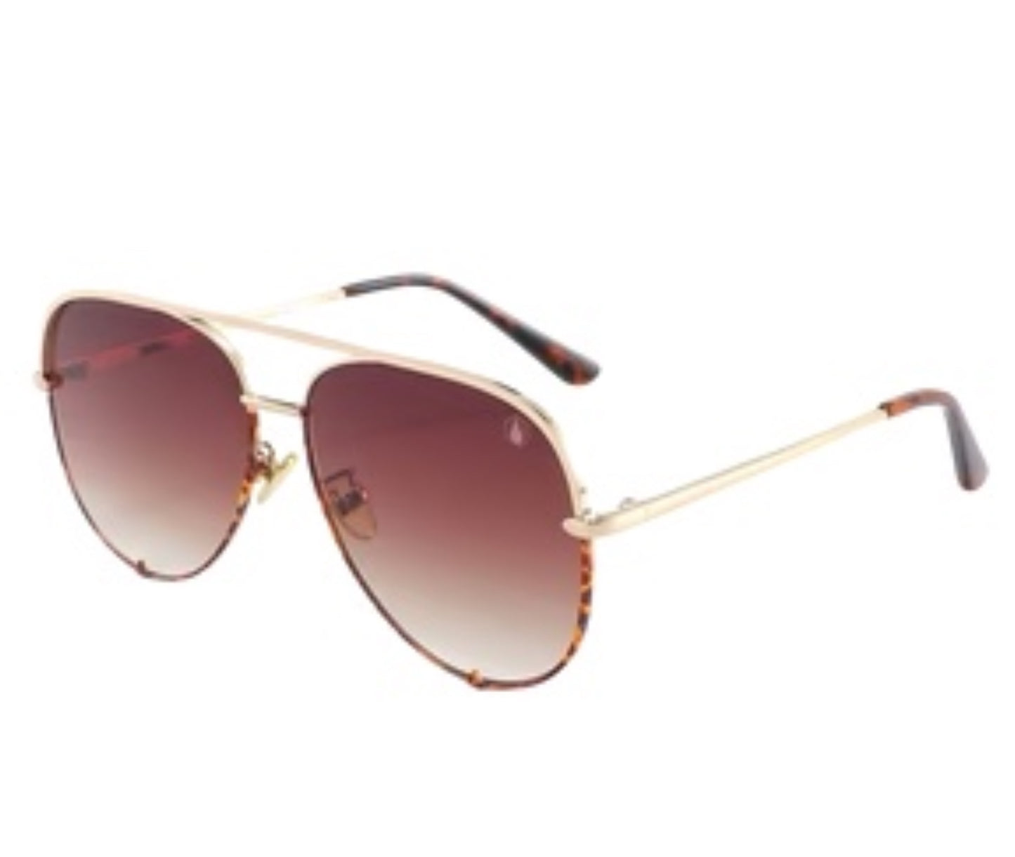 Accessories Sunglasses Hollywood In Brown