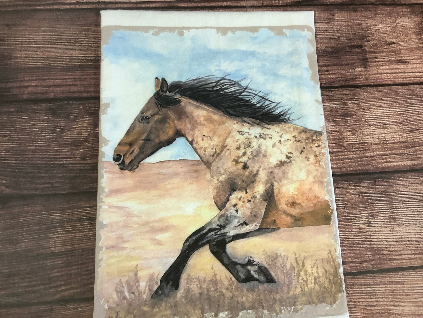 Accessories Tea Towels Western And Farm Print