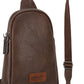 Purses Wrangler Chest Bag Coffee WG87-210CF