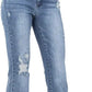 Jeans Women’s Judy Blue Fray Hem Bootcut JB82542MD