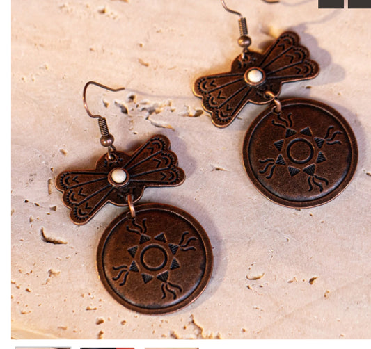 Wrangler Bronze earrings WGE-1035WT Jewelry