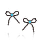 Jewelry Attitude Earrings Forever Tied Bow AER6558