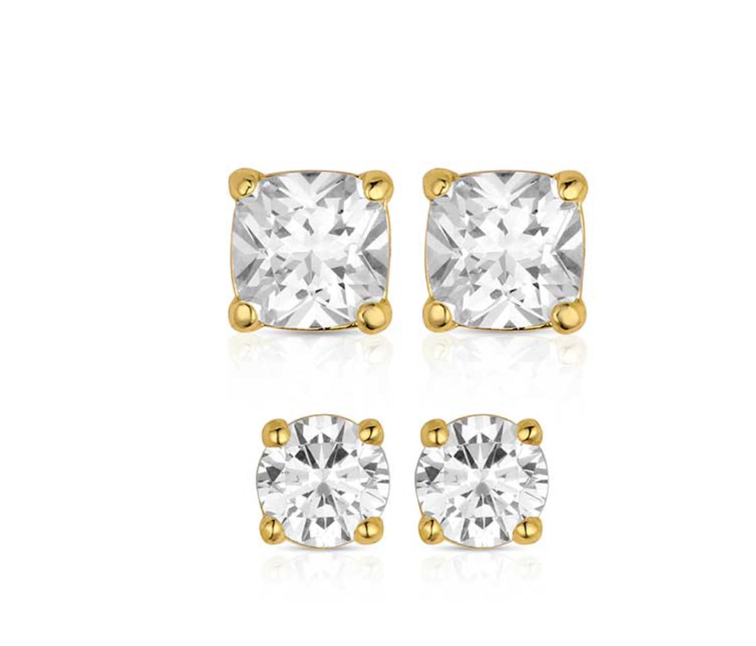 Jewelry Montana Silversmiths Earrings Big Sky Cubic Zirconia ER6376