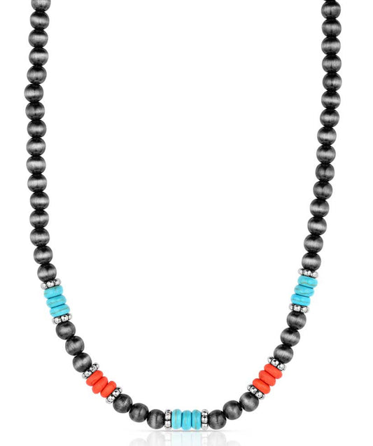 Jewelry Attitude Necklace Badlands Beaded ANC6246