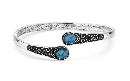 Jewelry Attitude Bracelet Turqoise Hidden Heart ABC6253