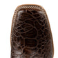 Boots Men’s Cowtown Sea Turtle Print Brown Q6044