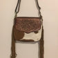 Purses Myra Bag Roswell Way Fringed Hand-Tooled Bag S-7322
