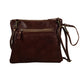 Purses Myra Bag Rosalinda Cross Stitched Leather & Hairon Bag S-7370
