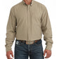 Shirts Men’s Cinch Long Sleeve Arena Flex Khaki MTW1862047