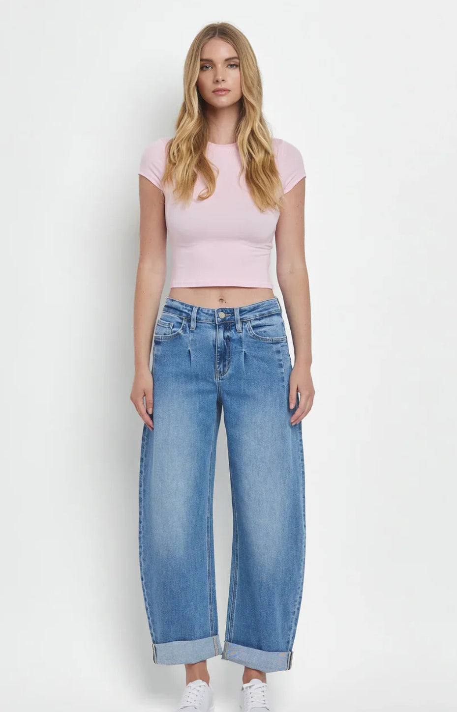Jeans Women’s Vervet High Rise Cuffed Barrel LV1677